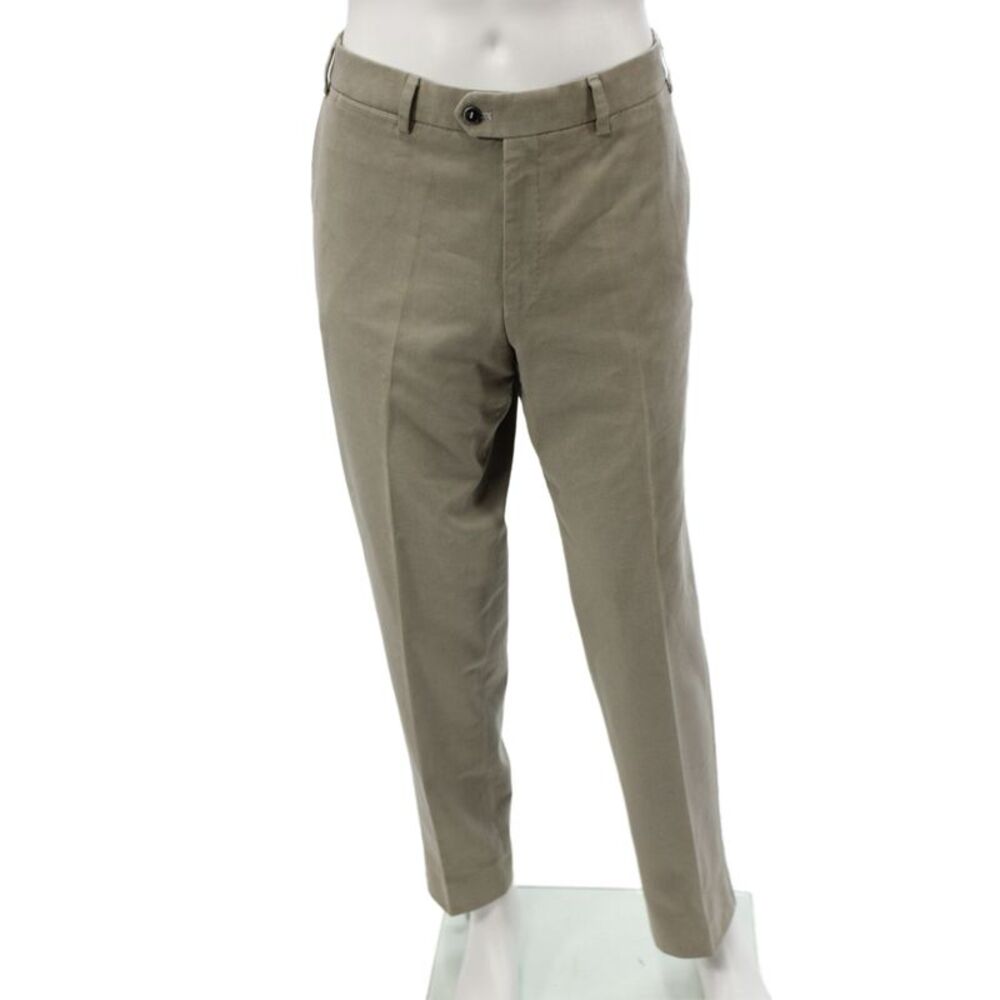 Hiltl Mens Chino Dress Pants Beige 100% Cotton Size 54